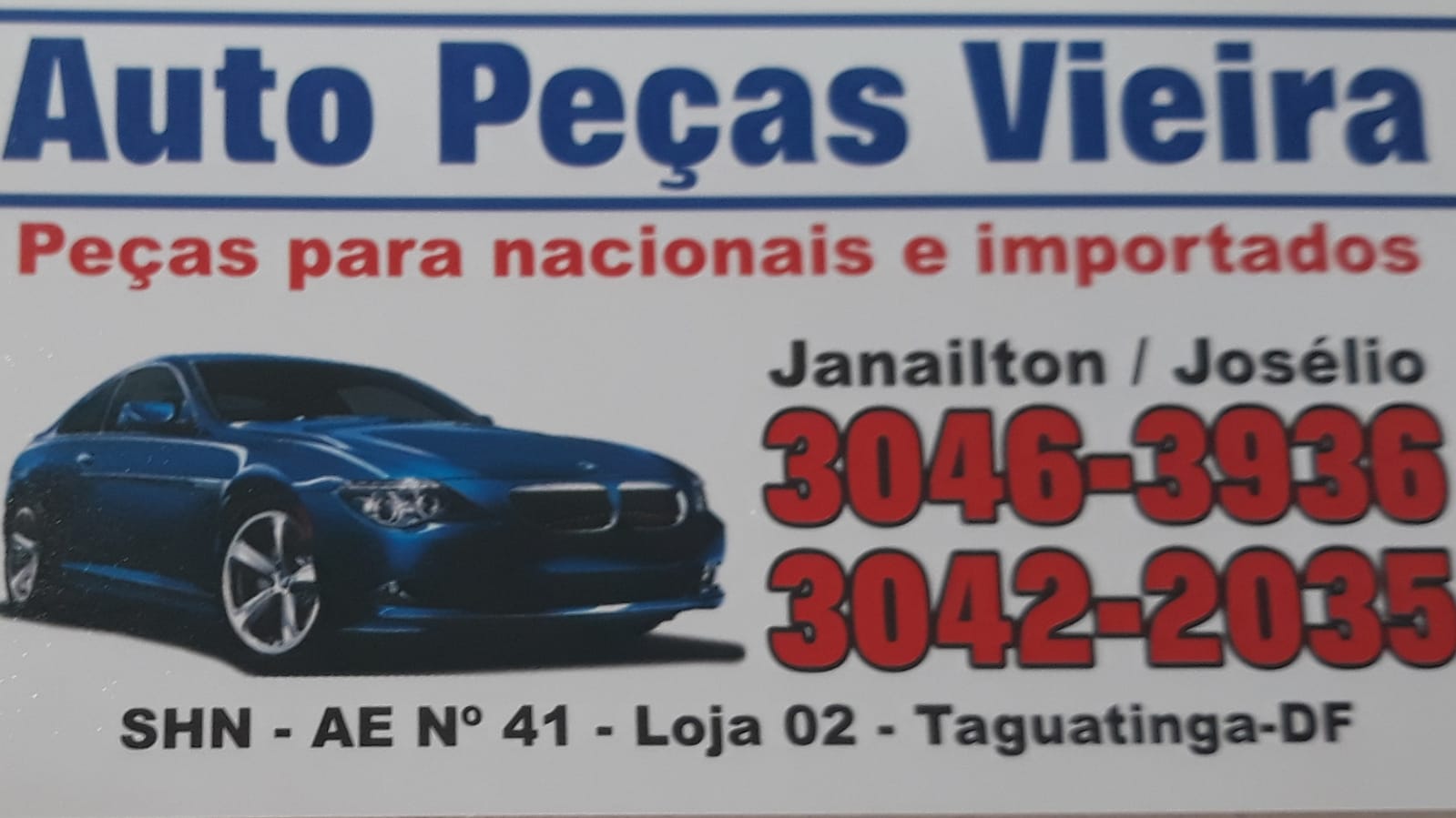 VIEIRA AUTO PEÇAS 