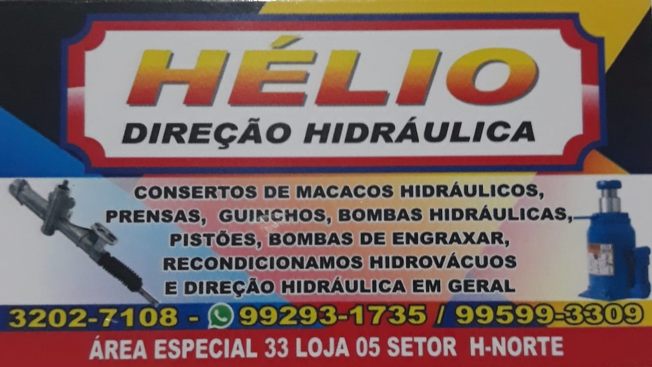 HÉLIO DIREÇÃO HIDRÁULICA 