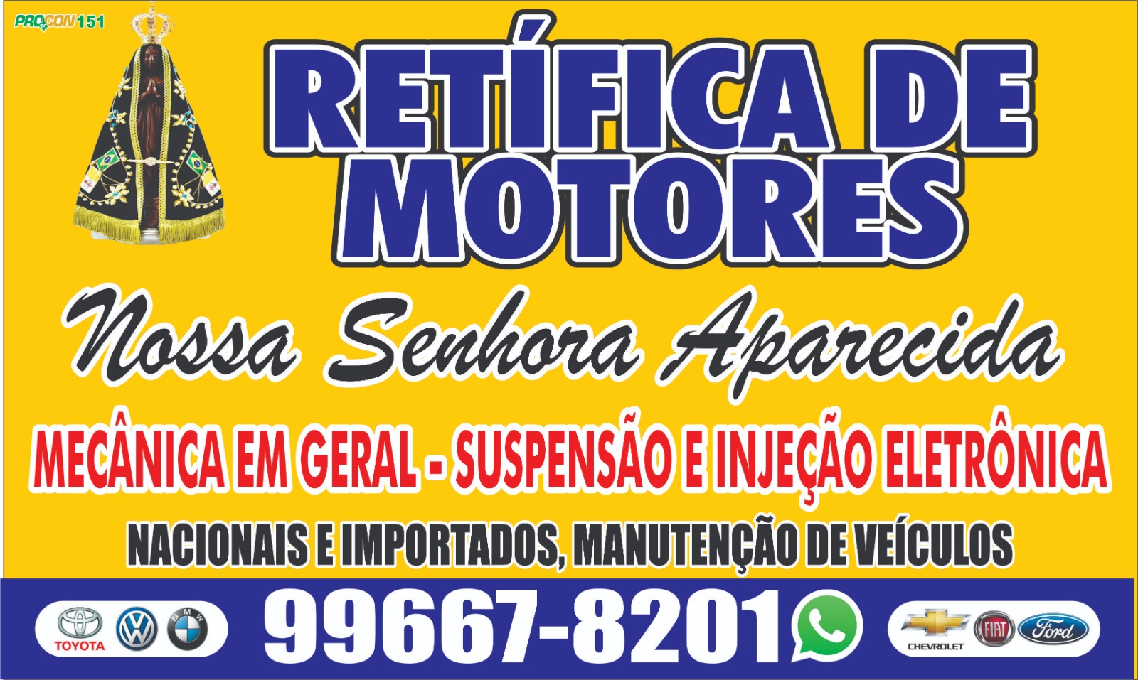 RETIFICA NOSSA SENHORA APARECIDA 